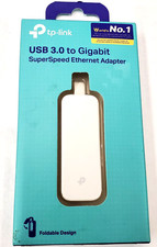 TP-Link USB to Ethernet Adapter, Foldable USB 3.0 Ethernet LAN Network UE300 New
