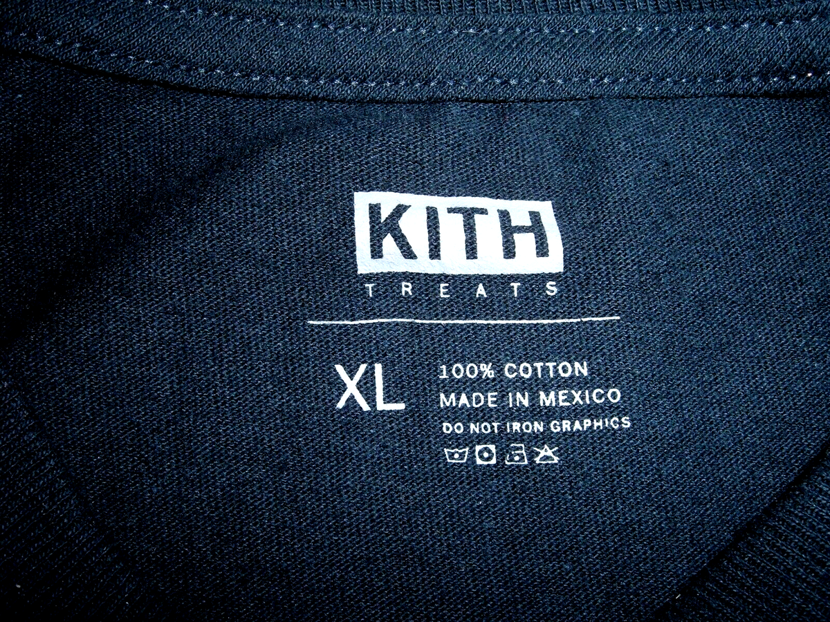 Kith Treats Box Logo T-shirt Organic Locally Grown 2-sided Sz XL