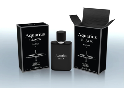 AQUARIUS BLACK Men's Designer Inspired Cologne Spray EDT mfg by