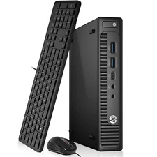 HP G2 Mini PC Desktop Computer Intel i5-6500T 16GB RAM 256GB SSD Wifi Windows 11