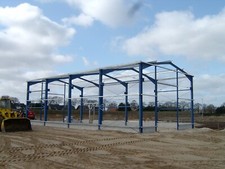 Stahlhalle Satteldachhalle direkt vom Hersteller