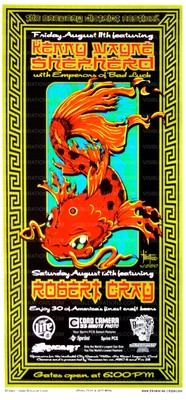 Kenny Wayne Shepherd Concert Poster Columbus 2000