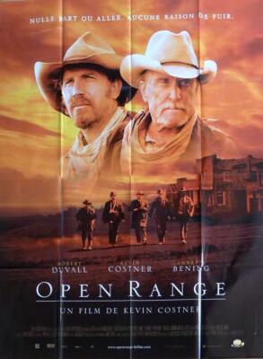 OPEN RANGE - COSTNER / DUVALL - WESTERN - ORIGINAL GROSSES FRANZÖSISCHES FILM...