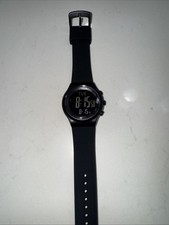 SKMEI Digital Sports Watch for Women Men Waterproof Stopwatch Rubber black