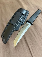 Cold Steel Kobun Tanto Knife w/Modified Sheath and Belt Loop