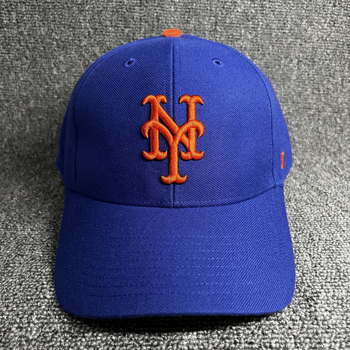 New York Mets '47 Brand MVP Hat MLB Baseball Cap Royal Blue Adjustable Strap