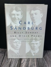 CARL SANDBURG / BILLY SUNDAY & OTHER POEMS / 1ST EDITION 1ST PRINT HCDJ 1993 NF