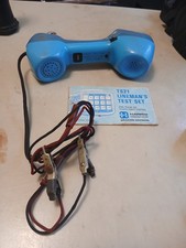 Vintage HARRIS DRACON T21 LINEMAN BUTT SET TEST PHONE