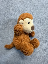 Jellycat mini plush brown little monkey 4''