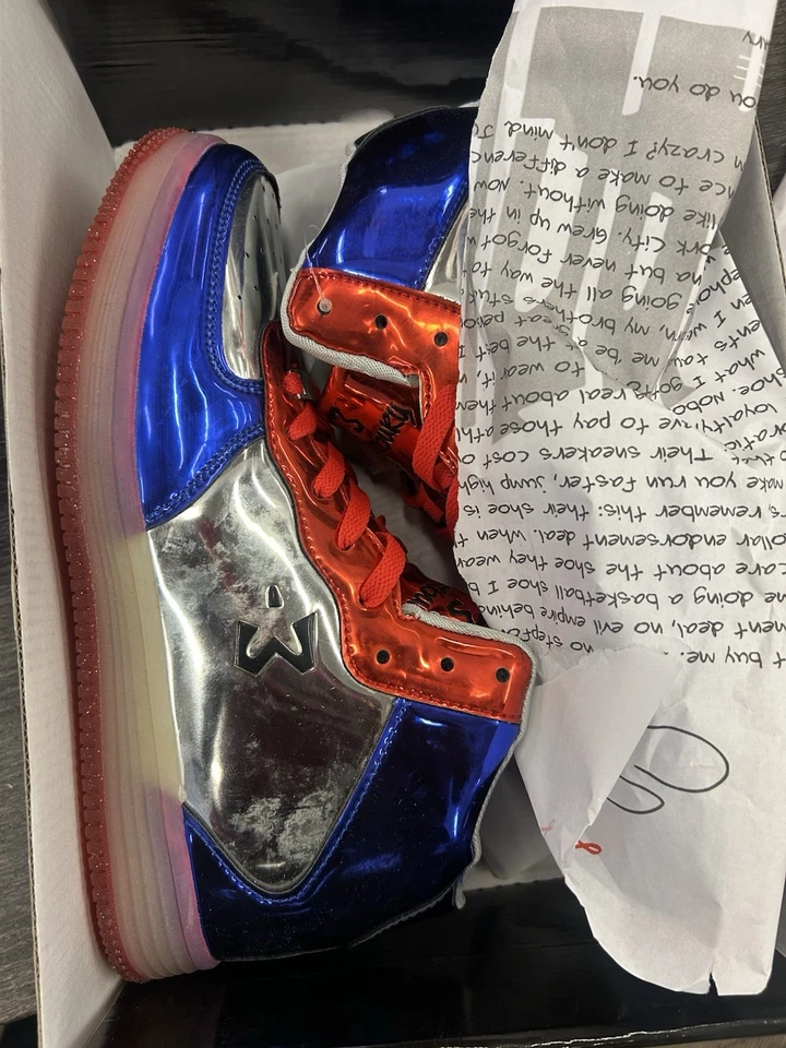 Starbury Día de la Independencia 4 de Julio Patriótico Iluminado Muy Raro-Talla 11 Foto 4 de 4