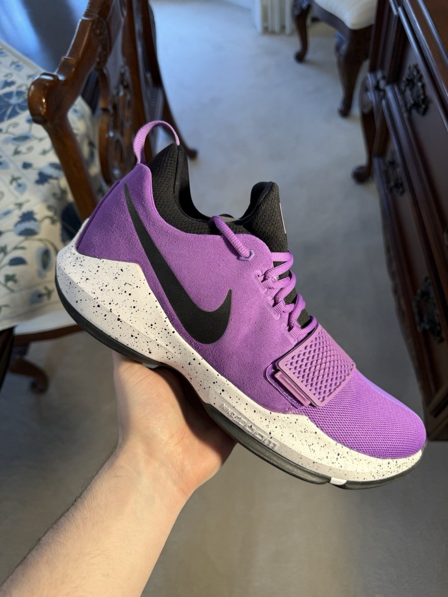 Nike PG 1 Bright Violet Paul George Basketball Shoes Men's Size 12