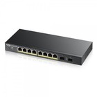 Zyxel GS1900-8HP v3 8-Port Gigabit PoE+ Smart Managed Switch 70W Fanless
