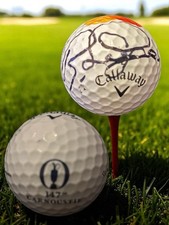 Paul McGinley Hand Signed Open Golf Ball Autograph Includes COA
