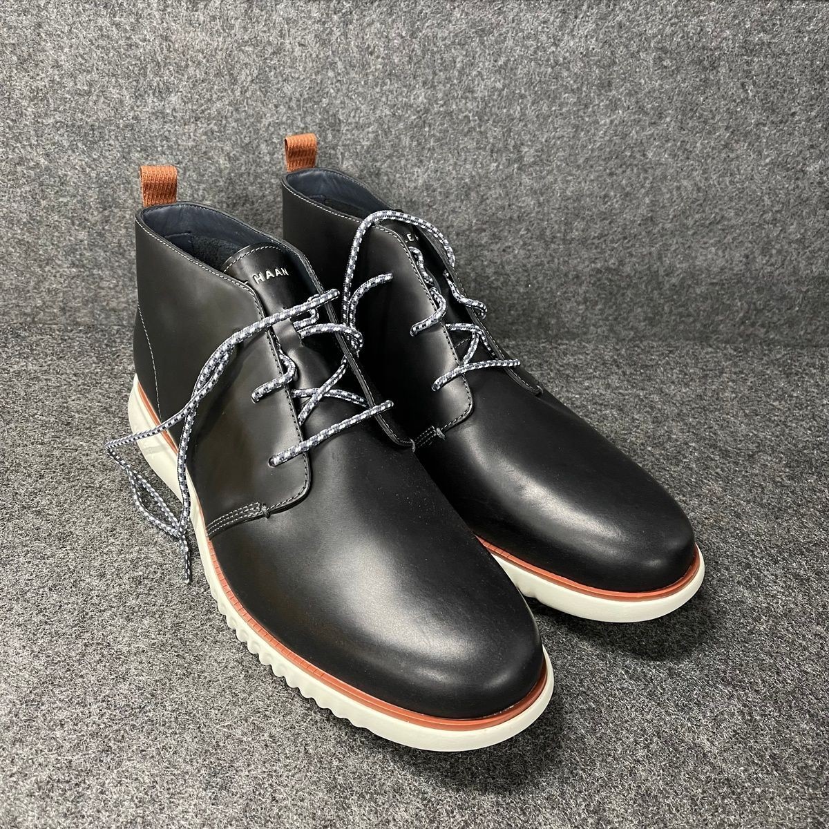 2回着【極美品】COLE HAAN ZEROGRAND デッキシューズ US10 COLE HAAN 2 Zerogrand Chukka Boots Men's Size 12 India Ink | eBay