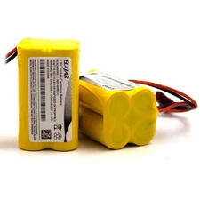 (2-Pack) 4.8V 1000mAh Ni-CD Battery Pack for Sure-Lites SL026155 SL-026155 SL...