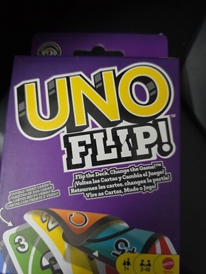 Mattel UNO Flip GDR44 Double Sided Card Game for 2-10 Players Ages 7Y+
