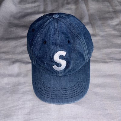 Supreme Pigment S Logo 6-Panel 'Denim'