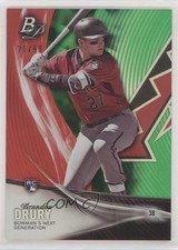 2016 Bowman Platinum Next Generation Green 21/99 Brandon Drury #NG-2 xr1