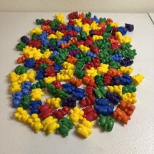 Counting and Sorting Bears 156 Home School Green Yellow Blue Red Purple Orange