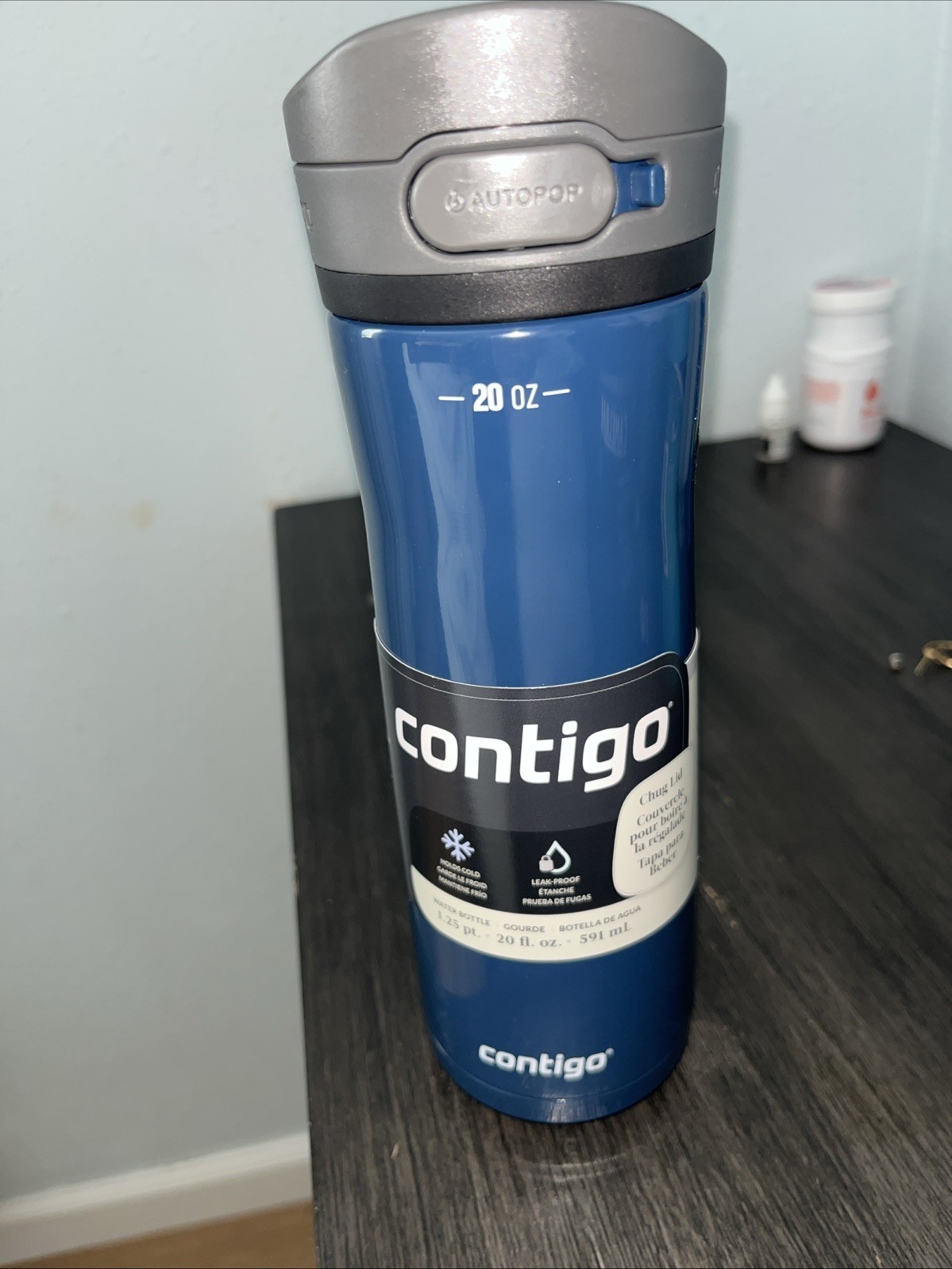 CONTIGO JACKSON CHILL 20 OZ VACUUM INSULATED STAINLESS STEEL