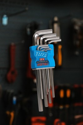 Innensechskantschlüssel 9-teiliges Set FIXTEC 