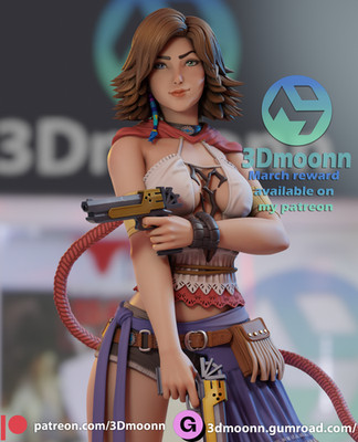 1:8 Scale Gunslinger Sally High Quality Unpainted Resin Garage Kit