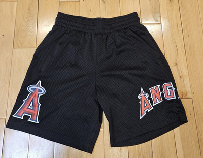 New Era LOS ANGELES ANGELS Team MLB Men's Baseball Drawstring Shorts w Pockets M