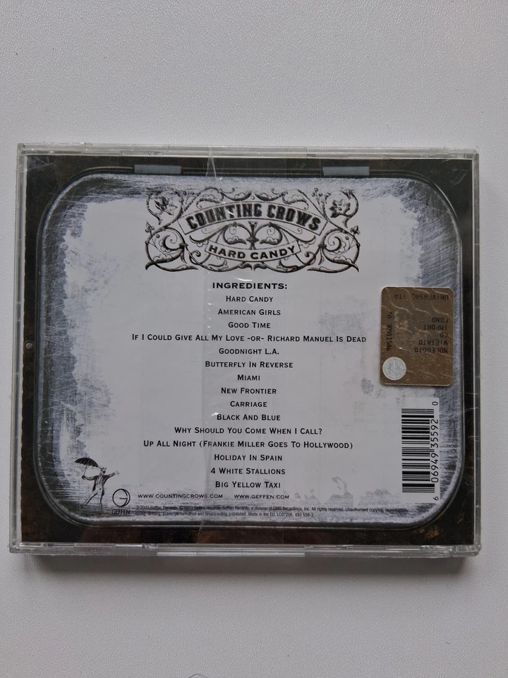 Counting Crows Hard Candy CD NEU OVP noch in Originalfolie 15 tracks - Bild 2 von 2
