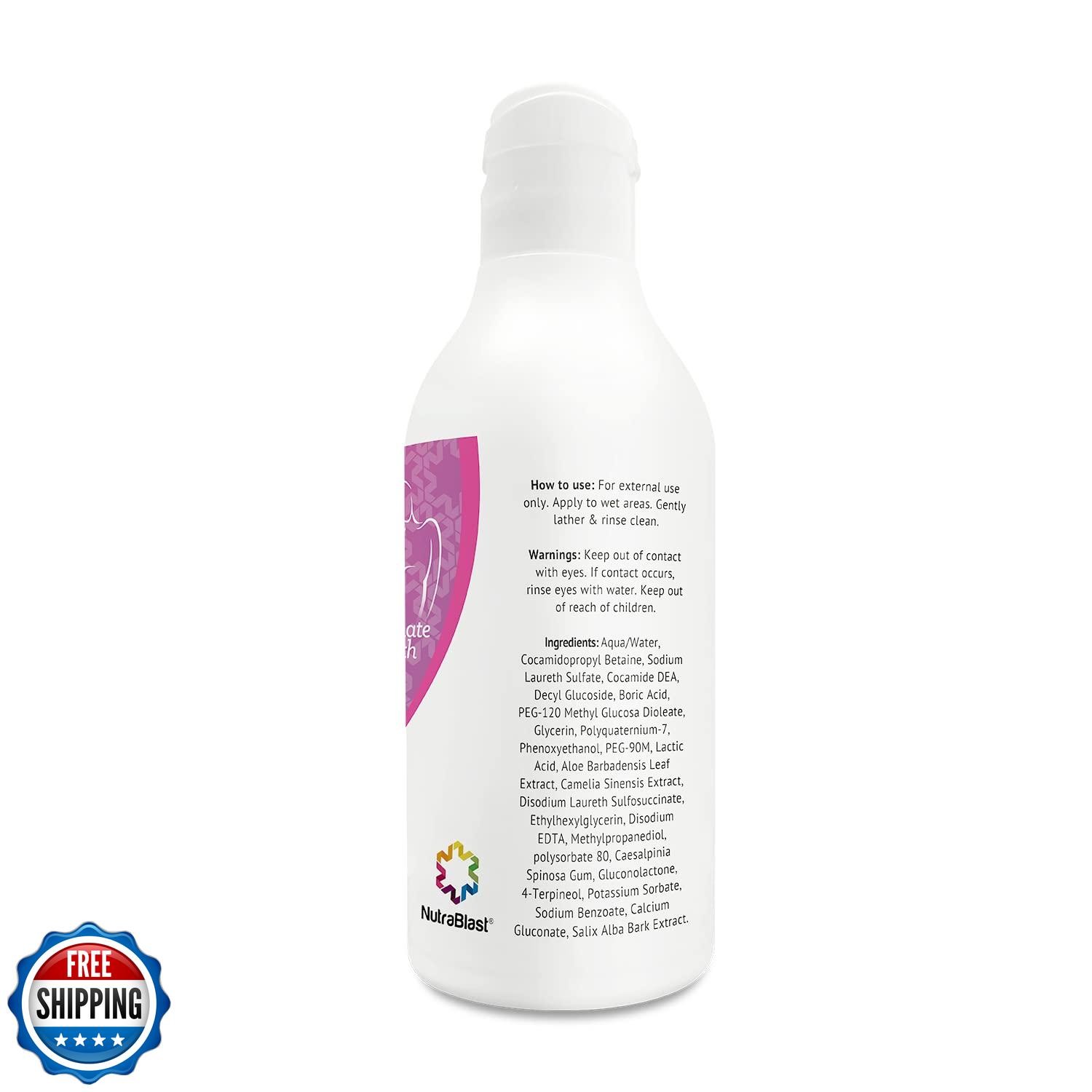 NutraBlast So Fresh and Clean | pH Balance Feminine Wash with Boric Acid | Su