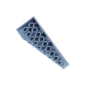 1x Lego Wedge Brick 10x3 Sand Blue Left Sticker Star Wars 75041 50955pb020