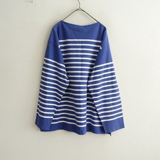 Unused ORCIVAL Panel Stripe Basque Shirt Size 8
