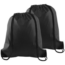 2 Pcs Drawstring Backpack Bags Sports Cinch Sack String Backpack Storage Bags fo