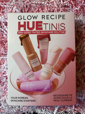 Glow Recipe HUEtinis Mini Tinted Skincare Routine NEW 6 Piece Retail 38.00