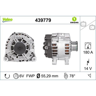Valeo Generator für Citroen Fiat Peugeot