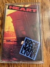 Heart   Rock The House Live - 1991 Capitol Records Rock Cassette Tape, Album