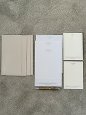 One&Only Palm Dubai Note Pads & Pen With 4 Envelopes & 3 White Letter Sheets