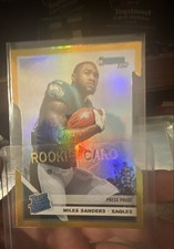 2019 Panini Donruss - Rookie Miles Sanders #322 Press Proof Gold Die-Cut /25 
