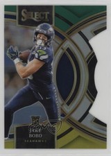 2023 Panini Select Premier Level Green & Yellow Prizm Die-Cut Jake Bobo 1co7
