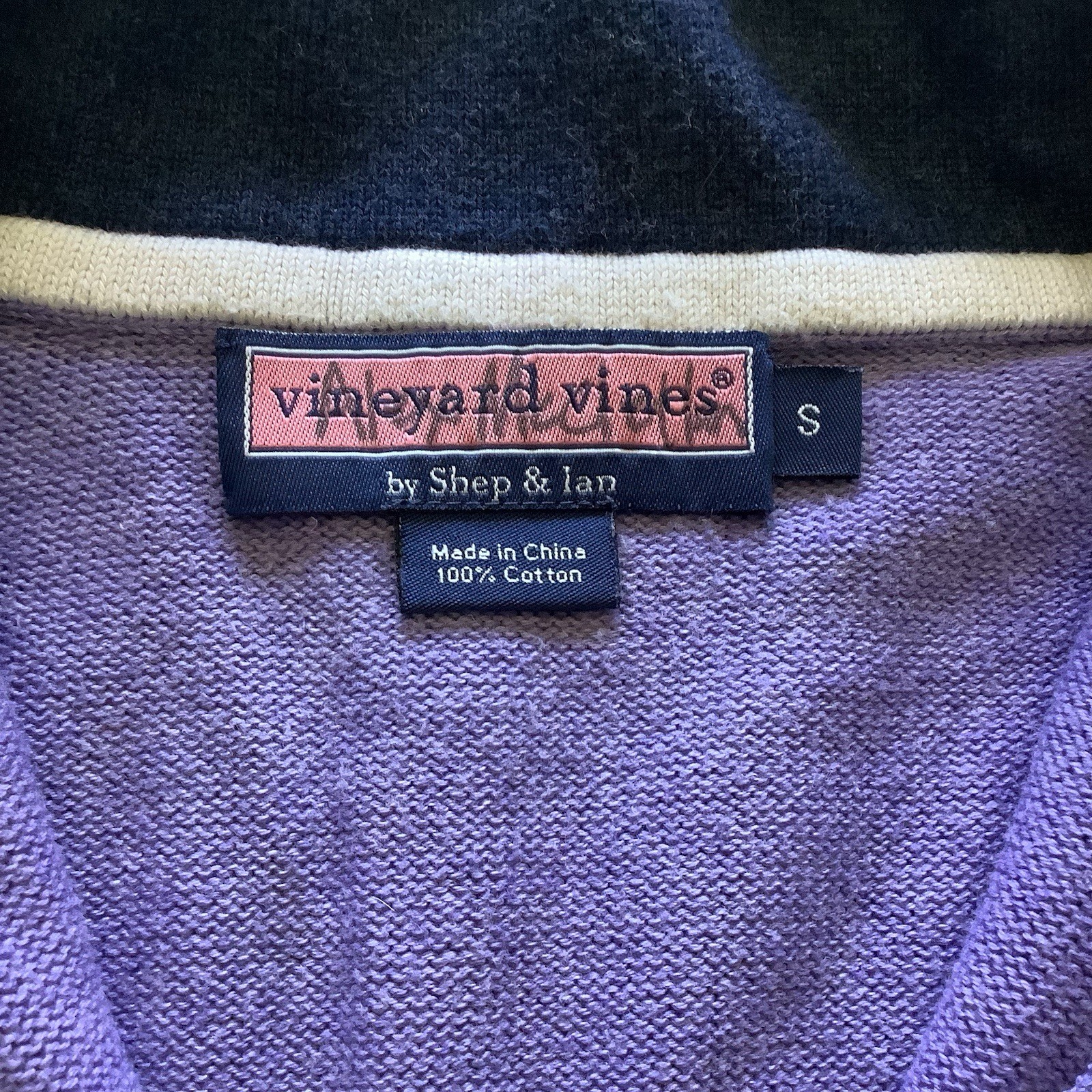 Small Vineyard Vines Classic Solid 1/4 Zip Pullov… - image 11