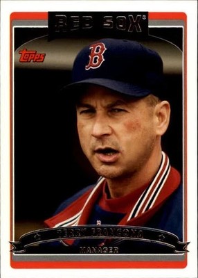 2006 Topps #595 Terry Francona Boston Red Sox MGR