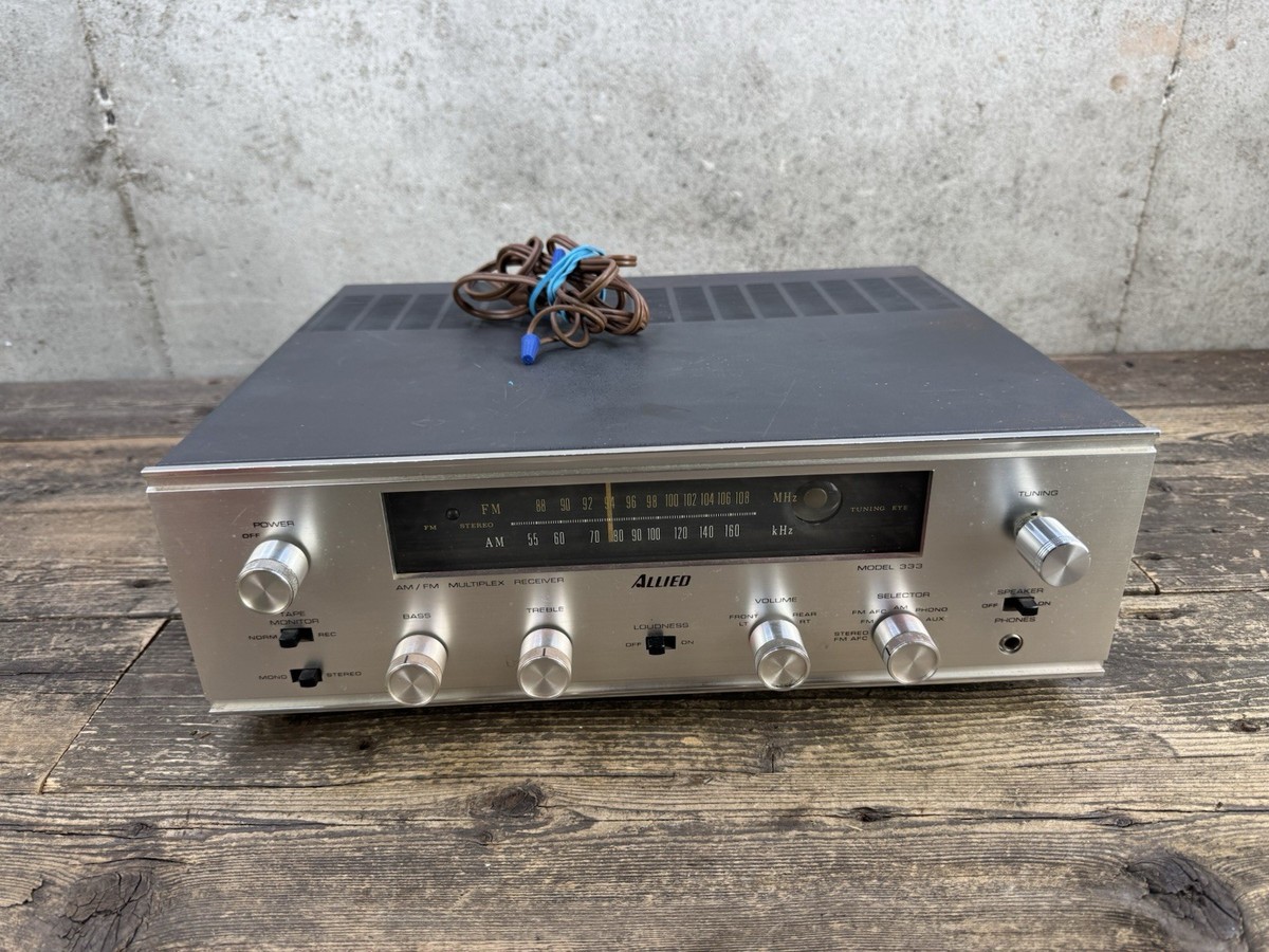 Allied 333 Pioneer SX34 Vintage Tube Receiver | eBay