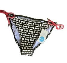 Boden Women's Bikini Bottom Side Tie Polka Dot Size US 8 Medium UK 12 FR 40 NEW