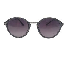 Daisy Floral Sunglasses Cottagecore Twee Retro Black Frame Gradient