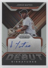 2022 Panini Prizm Debut Signatures Silver Prizm Jorge Mateo #DS-JM Auto tj1