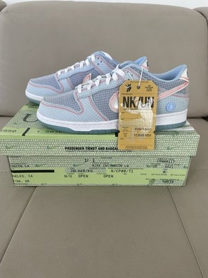 Nike Dunk Low x Union LA Passport Pack - Argon EU Größe 43 -