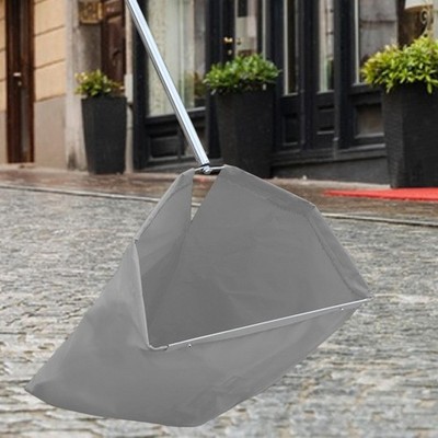 Foldable Yard Waste Bag Leaf Collector Clean up Dustpan Type Garden Leaf Bag