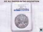 NobleSpirit Desirable 2014 American Eagle Silver .999 1oz Early Release NGC MS69