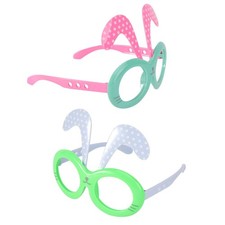  2 paires de lapins pour les lunettes de lapin Festival Masques de lunettes pour