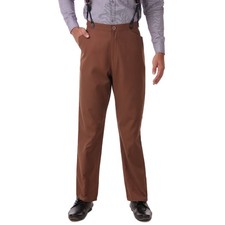 Steampunk Cosplay Costume Classic Victorian Men's Pants Trousers Chocolate