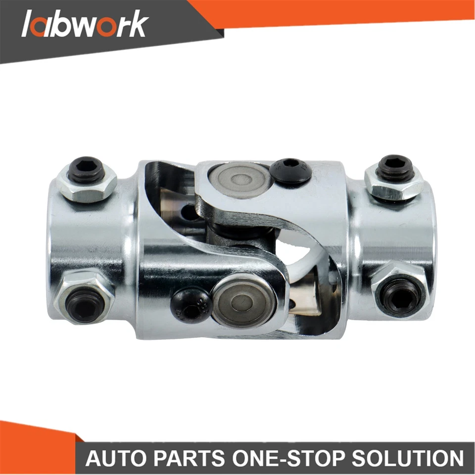 Junta en U de dirección universal Labwork 10 piezas 3/4" DD X 3/4" DD redonda cromada Foto 2 de 4